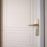 detail d'une porte d'interieur