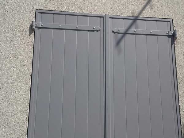 Remplacement volet battant alu