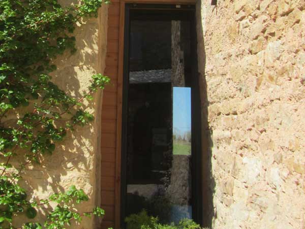 Porte-fenêtre Alu gris anthracite